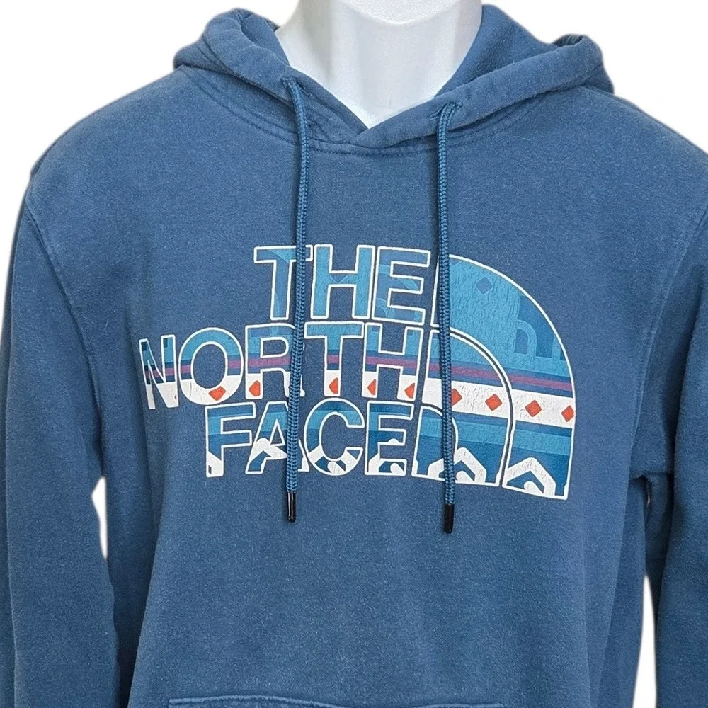 The North Face Mens Athletic Half Dome Hoodie‎ Size Small Pullover Training Gym